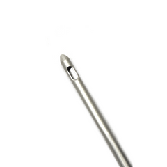 Tapered Tip Two Ports Threaded Fitting Cannula