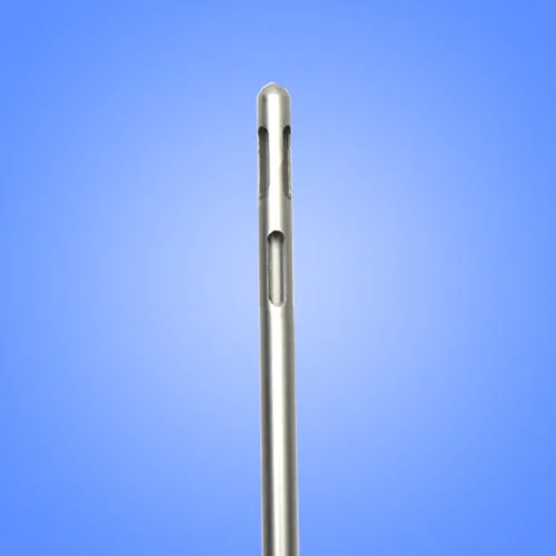 Offset Double Mercedes Threaded Fitting Liposuction Cannula Offset Double Mercedes Threaded Fitting